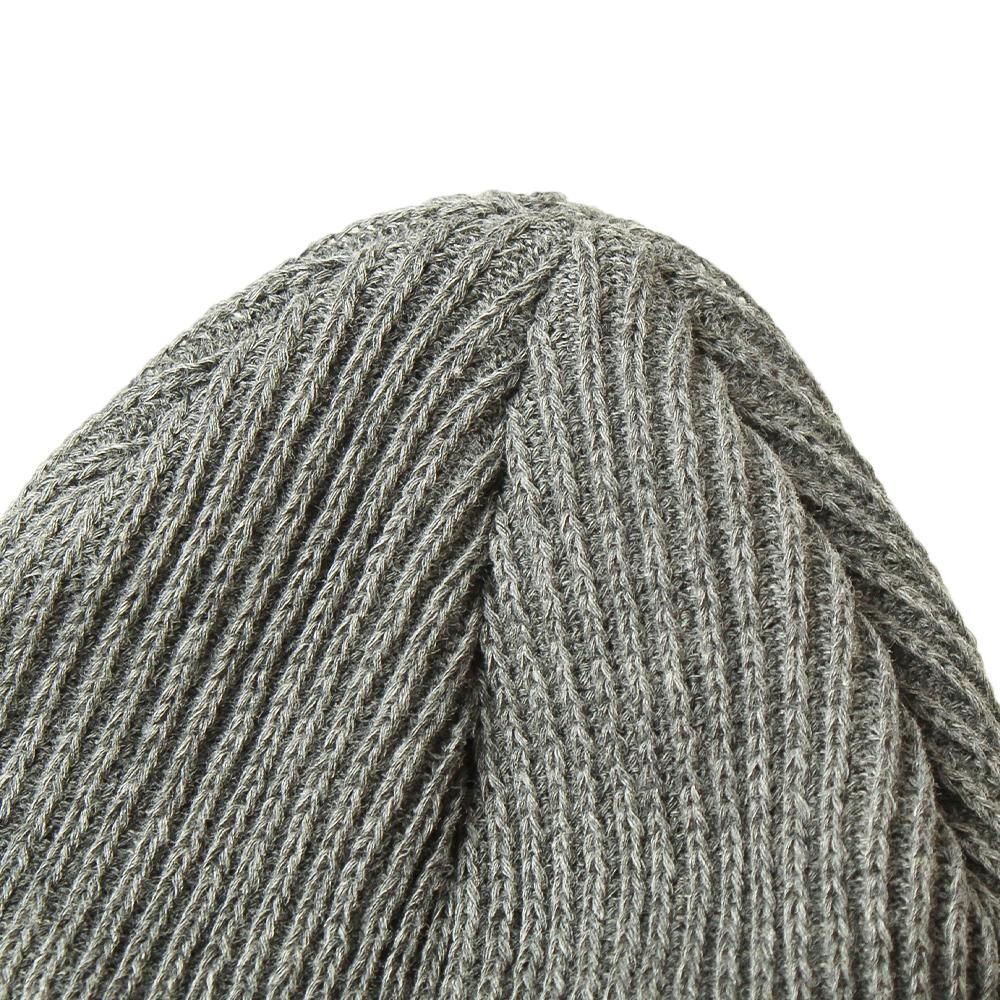 リブ編みニット帽